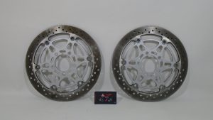 CONJUNTO DISCOS DE FRENO DELANTEROS  SUZUKI V-STROM 650 04-07